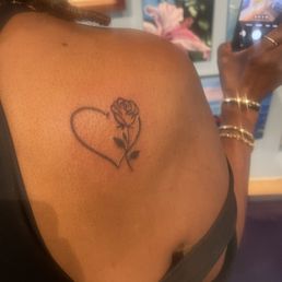 My mom's first tattoo