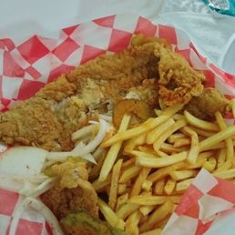 Fish (whiting) and fries combo