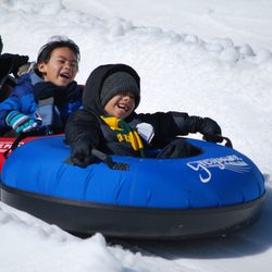 Snow Tubing At Greystone
