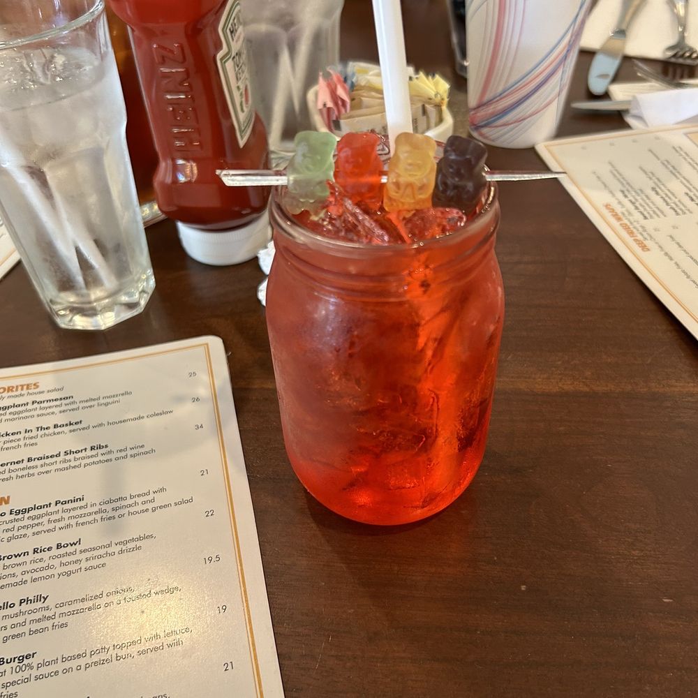 Mt. Kisco Diner - Gummy bear cocktail - Diners Near Me - Mount Kisco, New York
