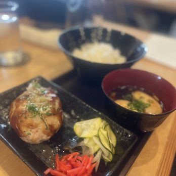 Nami Kaze - Ahi Tsukune Loco Moco ($23) - Japanese Near Me - Honolulu, Hawaii