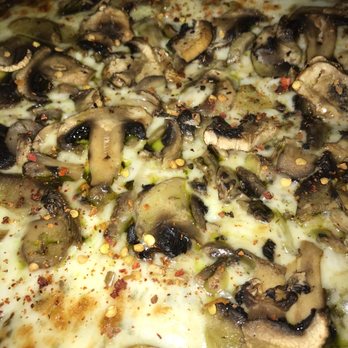 Als New York Pizza - Mushroom Pizza, Pesto instead of red sauce - Pizza Near Me - Fremont, California Als New York Pizza - Mushroom Pizza, Pesto instead of red sauce - Pizza Near Me - Fremont, California