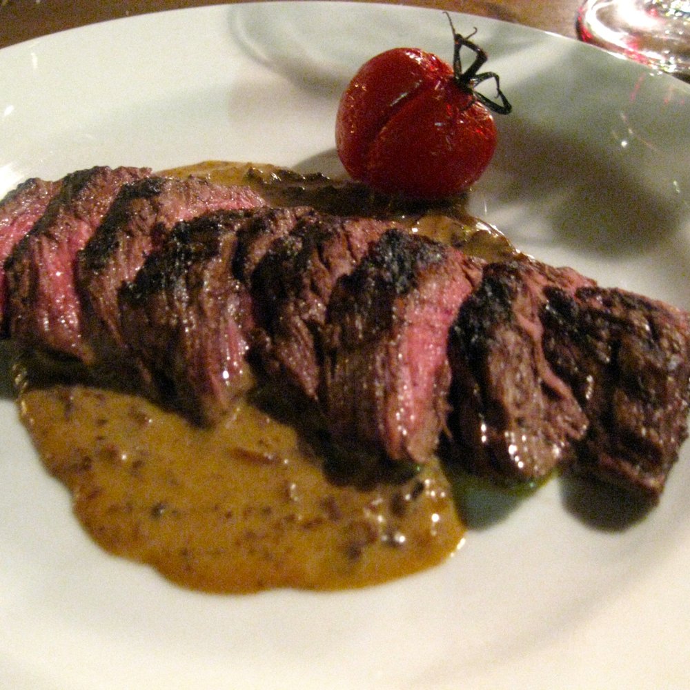Le Galoubet - Steak with morel sauce. - French Near Me - Arles, 13