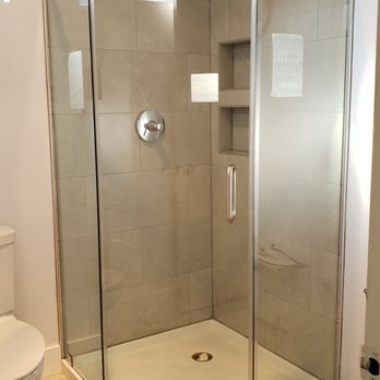 Vazquez Glass - Vazquez Glass - Semi frameless shower enclosure. - Glass & Mirrors Near Me - Sacramento, California Vazquez Glass - Vazquez Glass - Semi frameless shower enclosure. - Glass & Mirrors Near Me - Sacramento, California