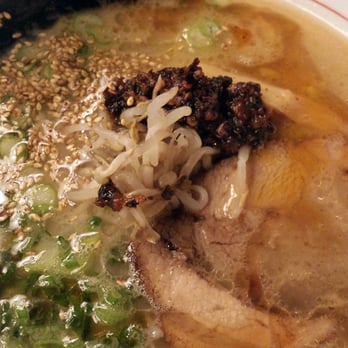 Strings Ramen Shop - Tonkotsu ramen (with lean pork), $12 - Ramen Near Me - Chicago, Illinois Strings Ramen Shop - Tonkotsu ramen (with lean pork), $12 - Ramen Near Me - Chicago, Illinois