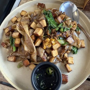 Hanuman Thai Eatery - Pad See Ew with tofu - Thai Near Me - Costa Mesa, California Hanuman Thai Eatery - Pad See Ew with tofu - Thai Near Me - Costa Mesa, California