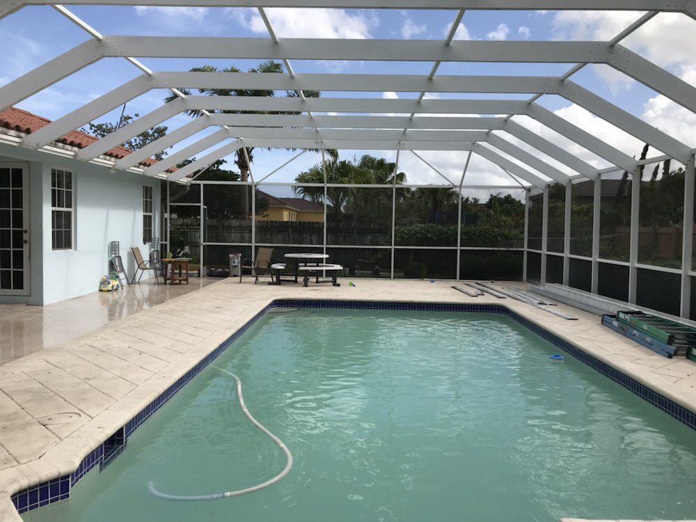 Slide of Screen in Miami