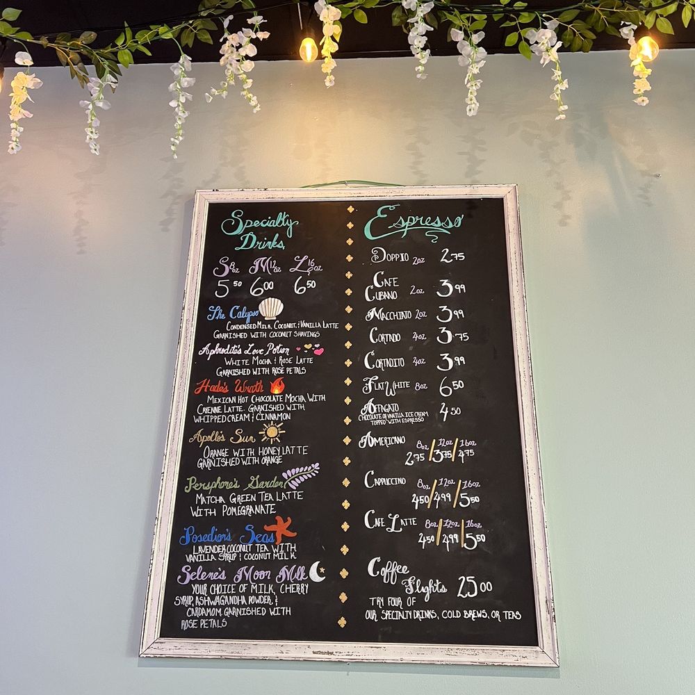 Calypso Coffee Bar - Drink menu - Coffee & Tea Near Me - Apopka, Florida Calypso Coffee Bar - Drink menu - Coffee & Tea Near Me - Apopka, Florida
