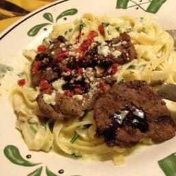 Steak Gorgonzola Alfredo