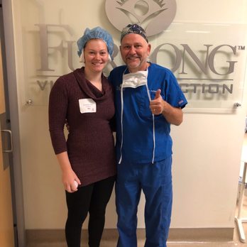 Furlong Vision Correction - Dr Furlong and I before the procedure! - Optometrists Near Me - San Jose, California