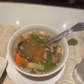 Mandarin Palace - 10. Vegetarian Sizzling Rice Soup - Chinese Near Me - Santa Barbara, California