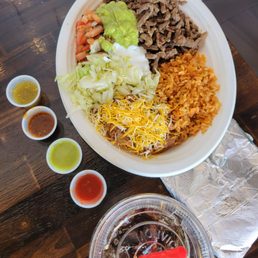 Carne Asada Burrito