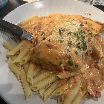 Dolce Liberta - Veal parm with vodka sauce. That's a real vodka sauce. Delicious. - Italian Near Me - Manahawkin, New Jersey Dolce Liberta - Veal parm with vodka sauce. That's a real vodka sauce. Delicious. - Italian Near Me - Manahawkin, New Jersey