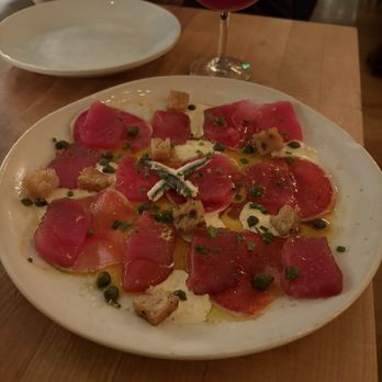 Indaco - Tuna crudo (special) - Italian Near Me - Charlotte, North Carolina