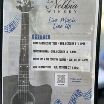 La Nebbia Winery - October Events - Wineries Near Me - Half Moon Bay, California La Nebbia Winery - October Events - Wineries Near Me - Half Moon Bay, California