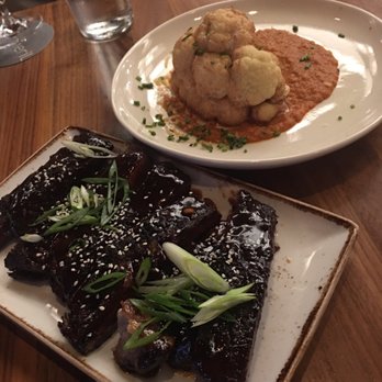 Meril - Candied Pork Ribs & Roasted Cauliflower - New American Near Me - New Orleans, Louisiana Meril - Candied Pork Ribs & Roasted Cauliflower - New American Near Me - New Orleans, Louisiana