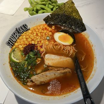 Silverlake Ramen - Shoyu on Fire & Edamame - Ramen Near Me - Tempe, Arizona Silverlake Ramen - Shoyu on Fire & Edamame - Ramen Near Me - Tempe, Arizona