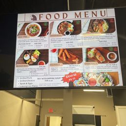 Food Menu