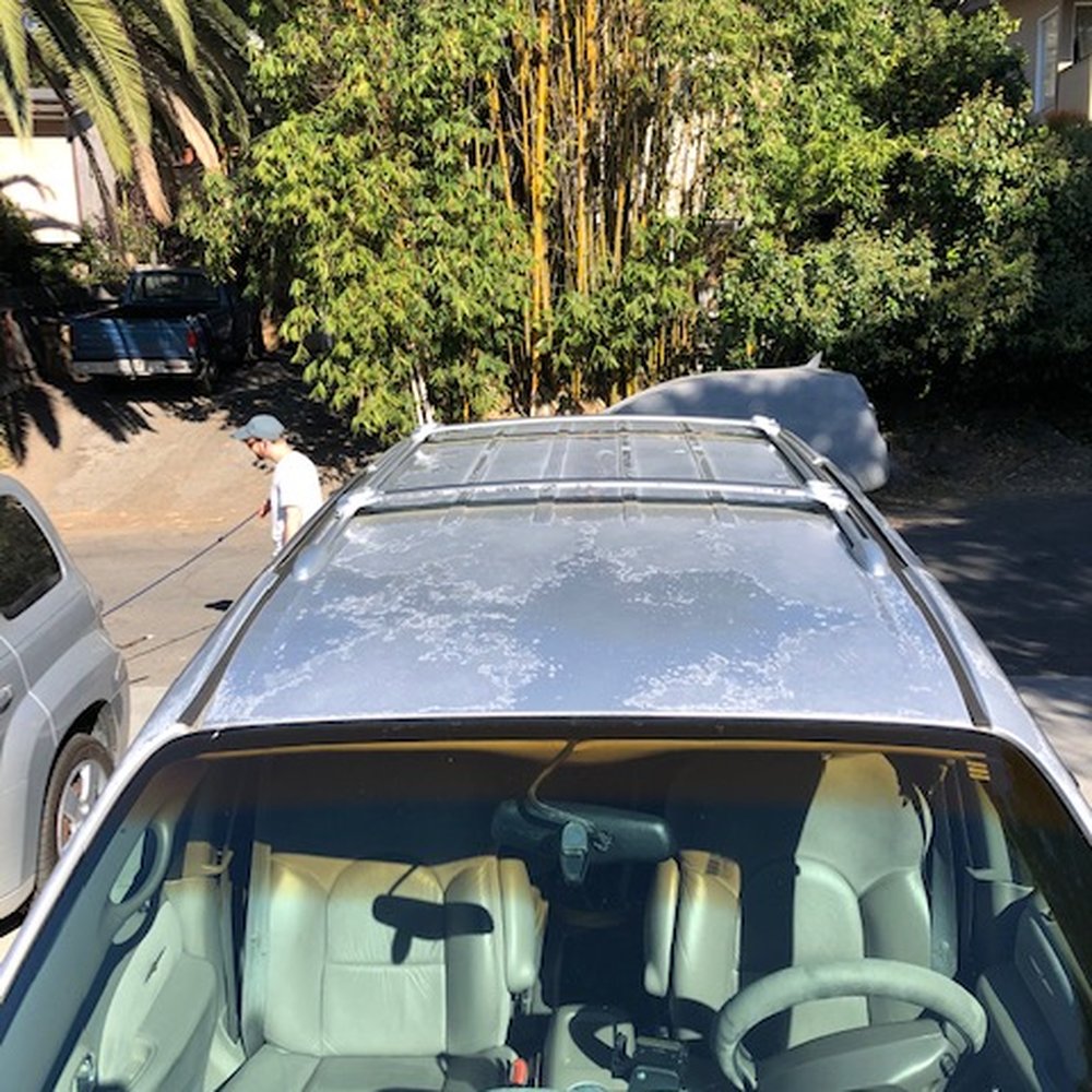 A Quality Autobody - Van roof before with major peeling. - Body Shops Near Me - Goleta, California A Quality Autobody - Van roof before with major peeling. - Body Shops Near Me - Goleta, California