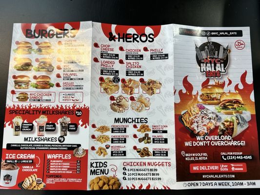 Menu photo 2 NYC Halal Eats Niles, IL