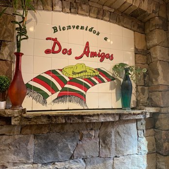 Dos Amigos - a sign for a restaurant - Mexican Near Me - Conover, North Carolina