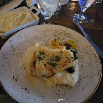 Spaghettini - Chilean sea bass! My favorite - Italian Near Me - Seal Beach, California Spaghettini - Chilean sea bass! My favorite - Italian Near Me - Seal Beach, California