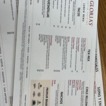 Gloria's Latin Cuisine - Tex-Mex Near Me - Shenandoah, Texas Gloria's Latin Cuisine - Tex-Mex Near Me - Shenandoah, Texas