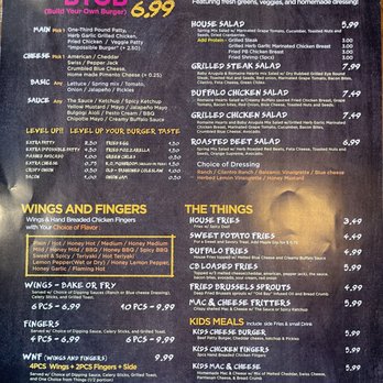 Craft Burger by Shane - Menu - Burgers Near Me - Alpharetta, Georgia