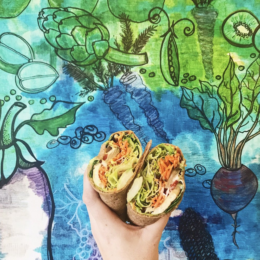 Portia's Cafe - Great tofu wrap (half portion) - Vegan Near Me - Columbus, Ohio Portia's Cafe - Great tofu wrap (half portion) - Vegan Near Me - Columbus, Ohio