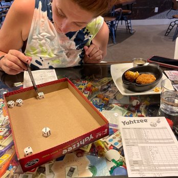 Nerdvana - Yahtzee with Lunch Mac & Cheese Ballz! Amazing place for everyone! - New American Near Me - Frisco, Texas Nerdvana - Yahtzee with Lunch Mac & Cheese Ballz! Amazing place for everyone! - New American Near Me - Frisco, Texas
