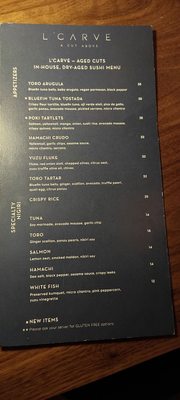 Menu photo 2 L'Carve Los Angeles, CA