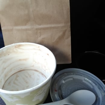 Caffe Centro - Guess what items they served my Oatmeal to-go are compostable, not for the trash can? Everything. Even the spoon! - Sandwiches Near Me - San Francisco, California