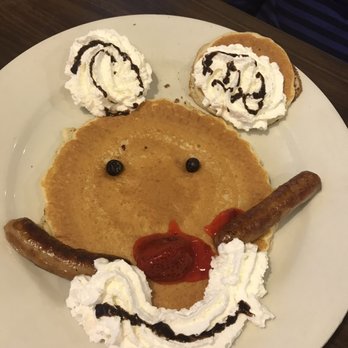 Stacks Pancake House & Grill - Kids Mickey Mouse Pancakes - American Near Me - Plainfield, Indiana
