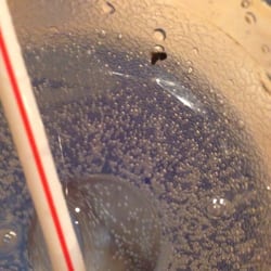 Golden Palace - My replacement glass. Trifling wan put something in my drink. I'm not paying for this shit.