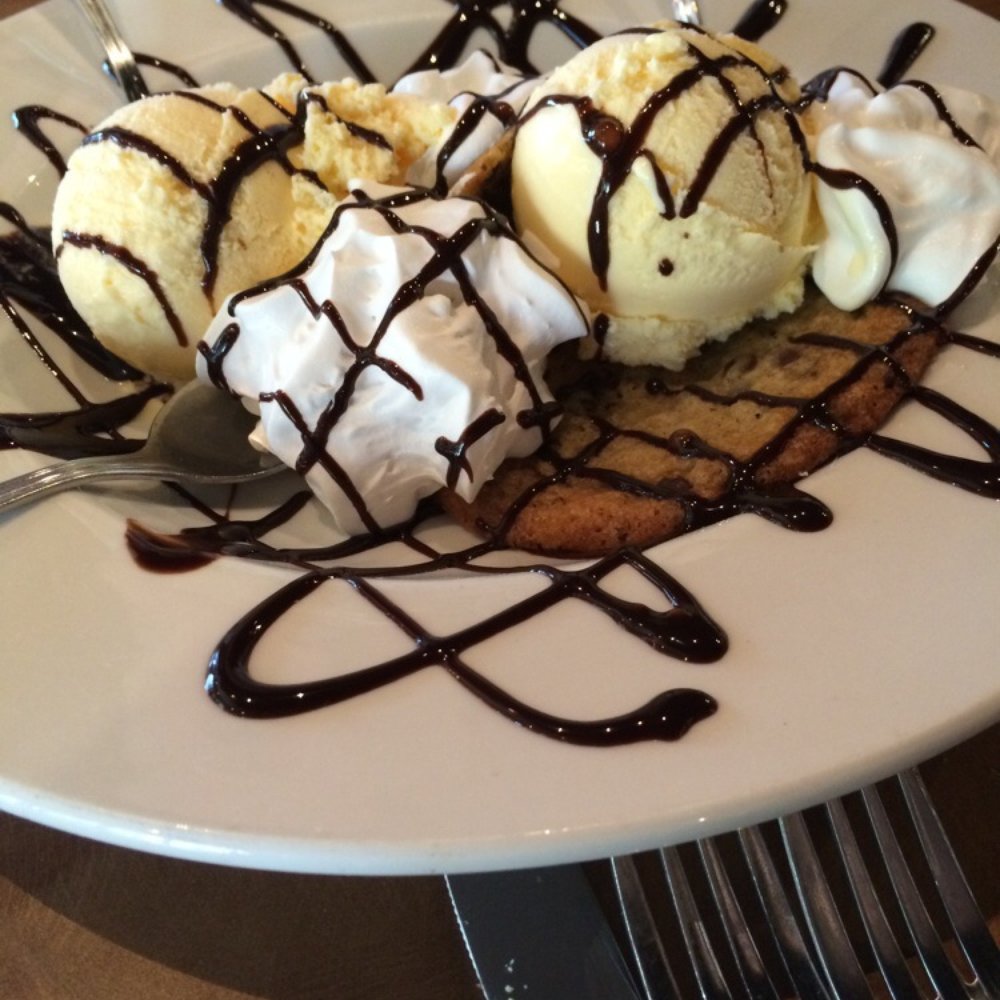 Binkleys Kitchen & Bar - Cookie sundae! Order for a small group and split it :) - American Near Me - Indianapolis, Indiana Binkleys Kitchen & Bar - Cookie sundae! Order for a small group and split it :) - American Near Me - Indianapolis, Indiana