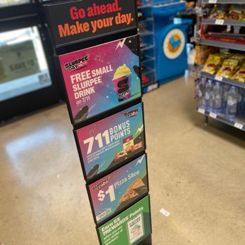 7-Eleven - Small free slurpee for 7-11 day. - Gas Stations Near Me - Tracy, California