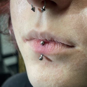 The Hidden Mark - Septum and angel's kiss - Piercing Near Me - Bakersfield, California The Hidden Mark - Septum and angel's kiss - Piercing Near Me - Bakersfield, California
