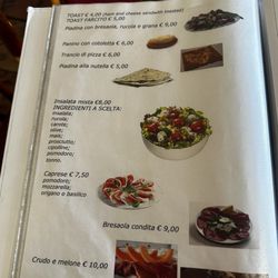 BAR Do.ge - Menu