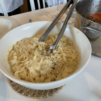 Joni Sare - Homemade Fettuccine in our homemade Alfredo Sauce - Personal Chefs Near Me