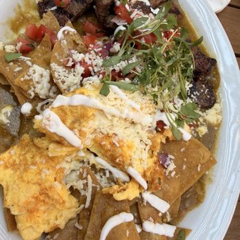First Toast - Chilaquiles verdes - Mexican Near Me - Lodi, California
