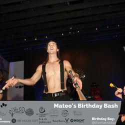 Adult birthday party (Knife Juggling)