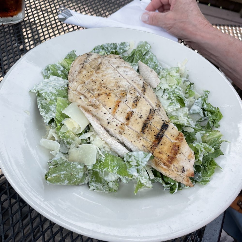 Bishop Hill Tavern - grilled chicken on a bed of lettuce - Bars Near Me - Johnston, Rhode Island Bishop Hill Tavern - grilled chicken on a bed of lettuce - Bars Near Me - Johnston, Rhode Island