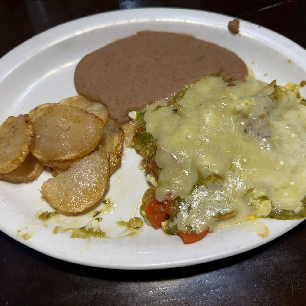 Chilaquiles verdes Chilaquiles verdes