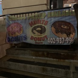 Banner out front