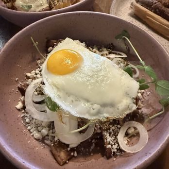 Ancestro - chilaquiles de frijol - Mexican Near Me - Portland, Oregon