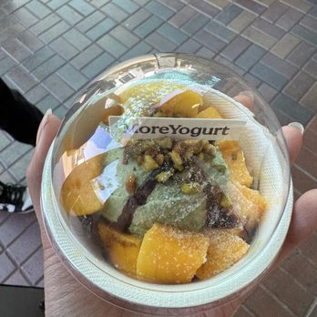More Yogurt - Matcha mango cold brew yogurt - Juice Bars & Smoothies Near Me - Tustin, California