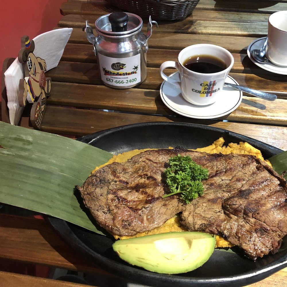 The Toston - Toston with steak - Colombian Near Me - Markham, Ontario The Toston - Toston with steak - Colombian Near Me - Markham, Ontario