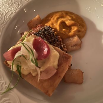 Cafe Monarch - Striped bass - New American Near Me - Scottsdale, Arizona