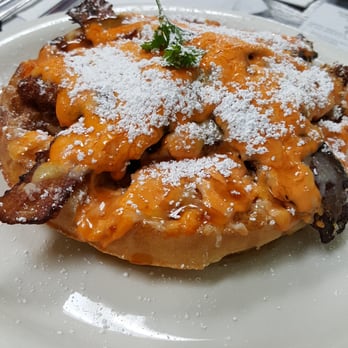 Scramblers Cafe - Spicy chicken waffle - Breakfast & Brunch Near Me - Norco, California Scramblers Cafe - Spicy chicken waffle - Breakfast & Brunch Near Me - Norco, California