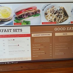 The Coffee Bean & Tea Leaf - Menu